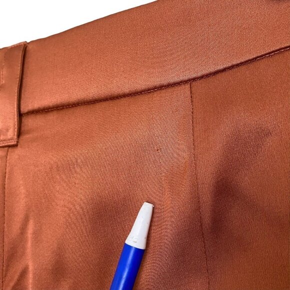 Anine Bing Carrie Pant in Silk Terracotta - Picture 10 of 12